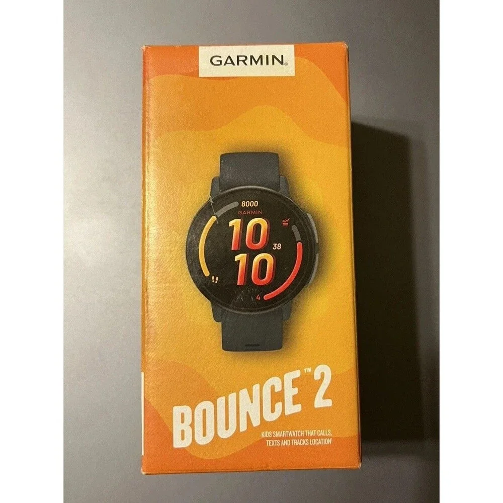 NEW Garmin Bounce 2 Kids Smartwatch with Calling, Messaging & Location Tracking